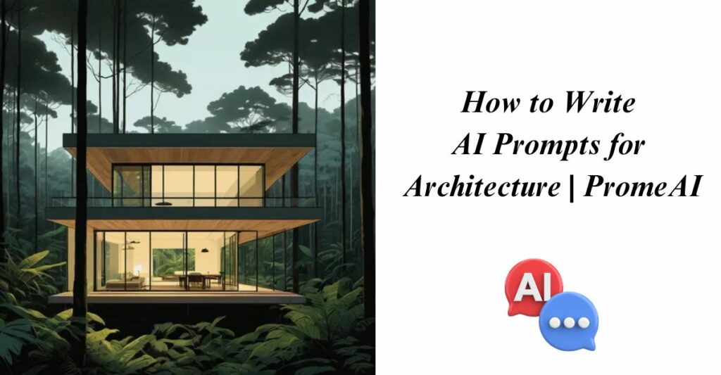 How to Write AI Prompts for Architecture | PromeAI