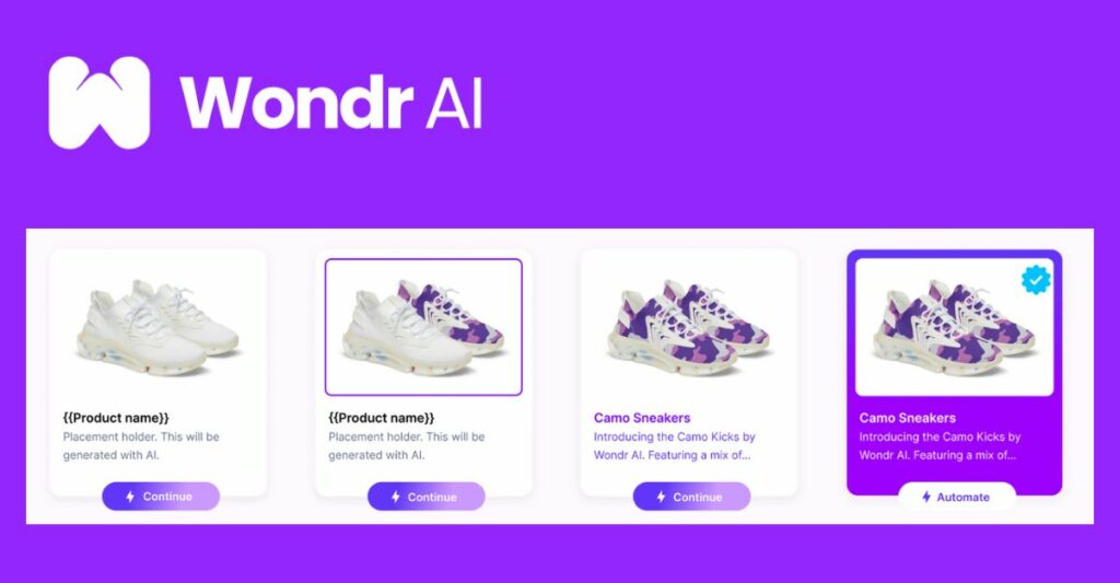 Wondr AI: Automate Print on Demand with AI-Powered Tools (POD Solutions)